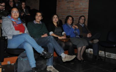 La ceremonia contó con palabras iniciales a cargo del Director de Extensión y Vinculación con el Medio, académico Alberto Texidó.