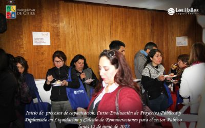 Participantes Diplomado en Liquidación y cálculo de Remuneraciones para el sector Público y Curso de Evaluación de Proyectos