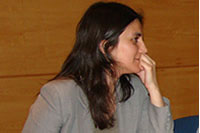 Prof. Claudia Cárdenas, del Departamento de Ciencias Penales.